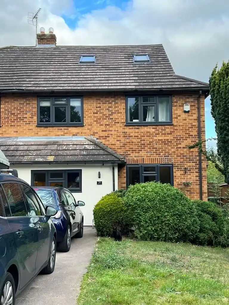 Front elevation after loft conversion in Billericay Essex
