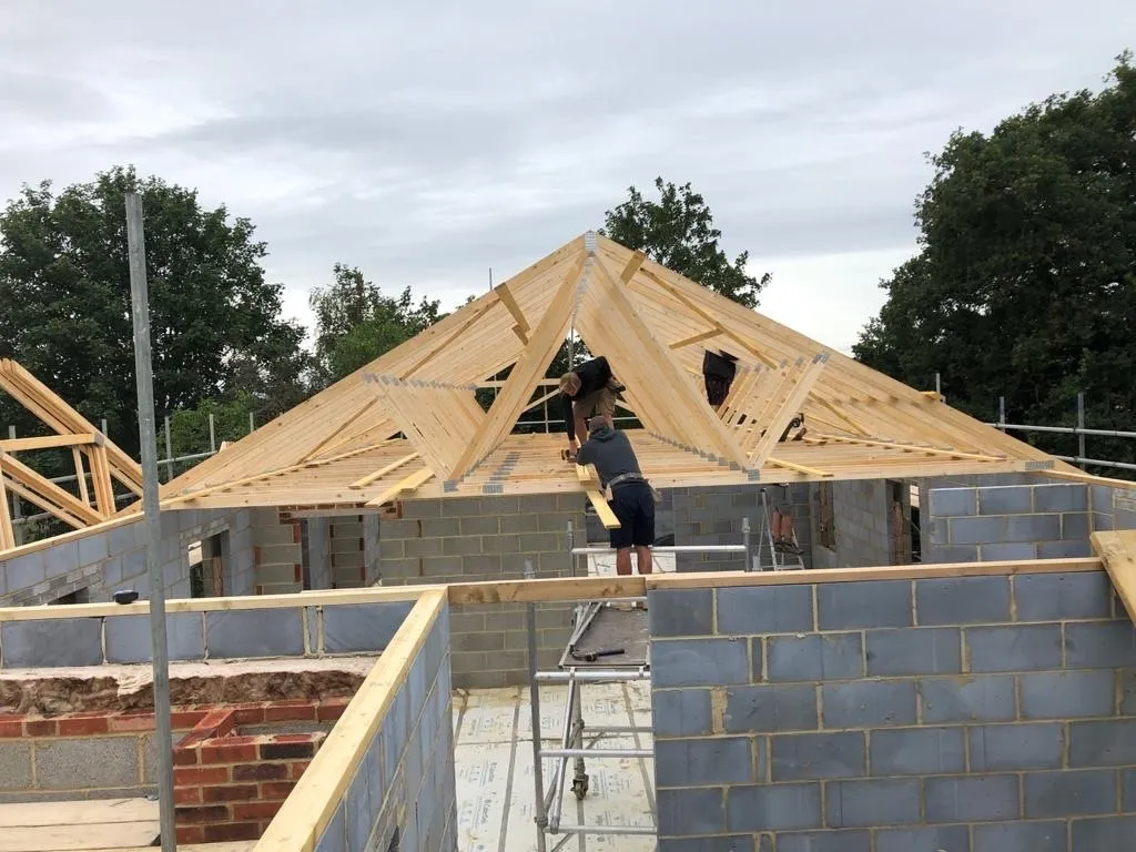 Loft conversion roof structure work in Essex
