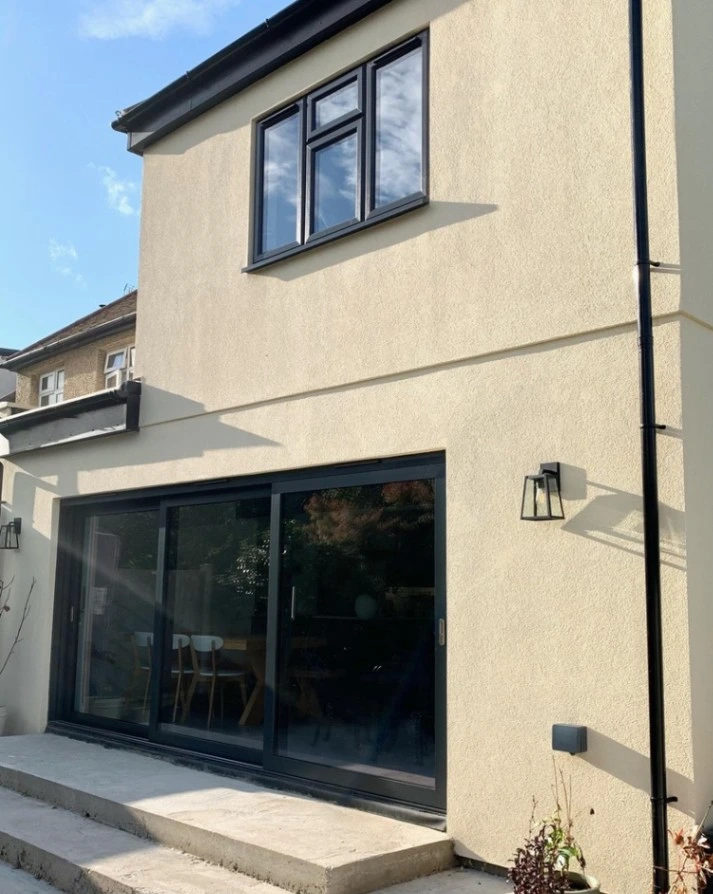 Rear extension with bifold doors in Essex